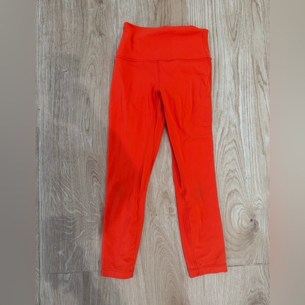 Lululemon Align High-Rise Pant 25" in Solar Orange - Picture 4 of 6